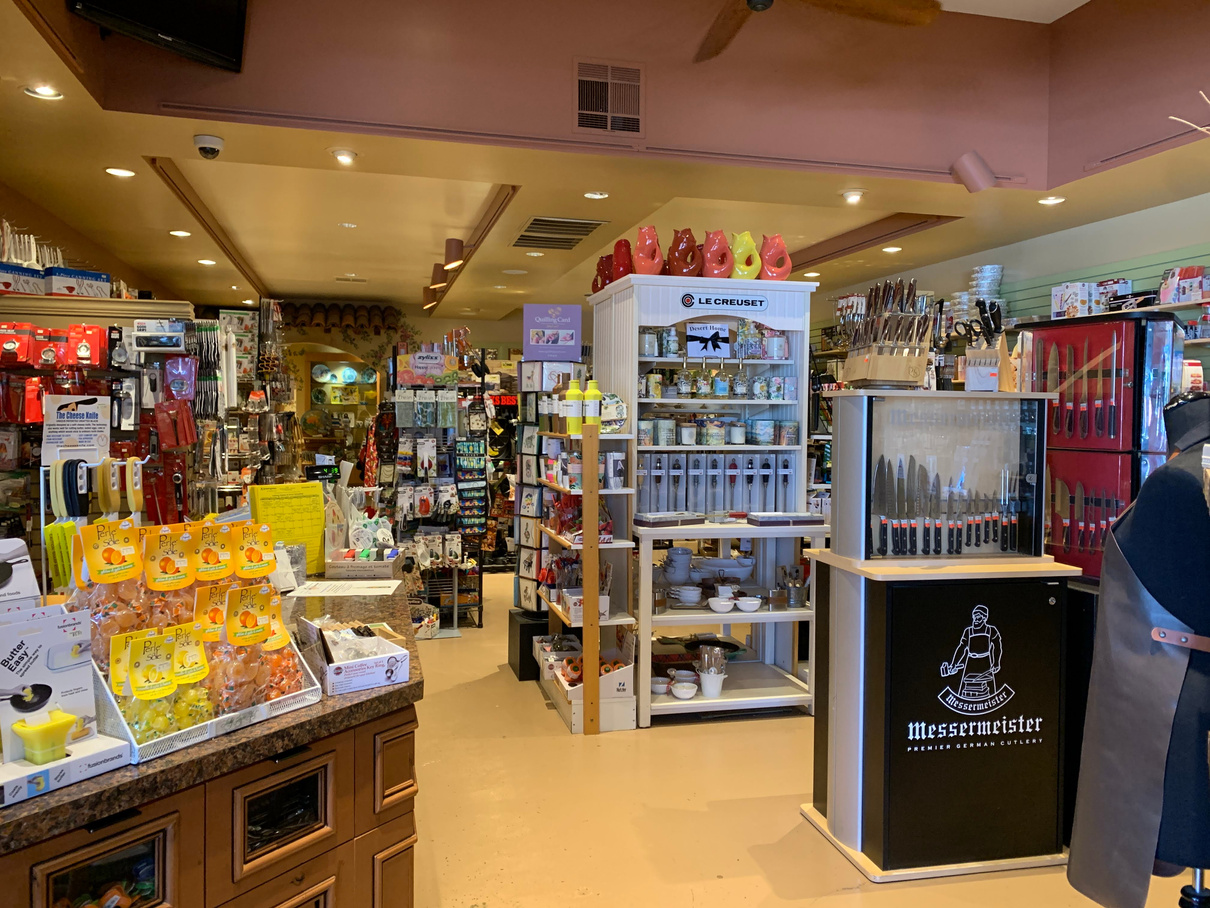 The interior of Kitchen Kitchen culinary store in Indian Wells.